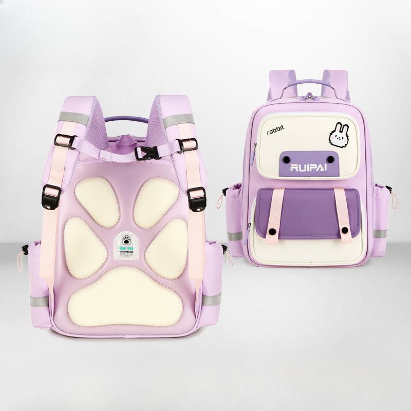 Schoolbags for Girls, Primary School Students, Children, Backpacks for Protecting The Spine and Reducing The Burden, Backpacks for Boys and Girls