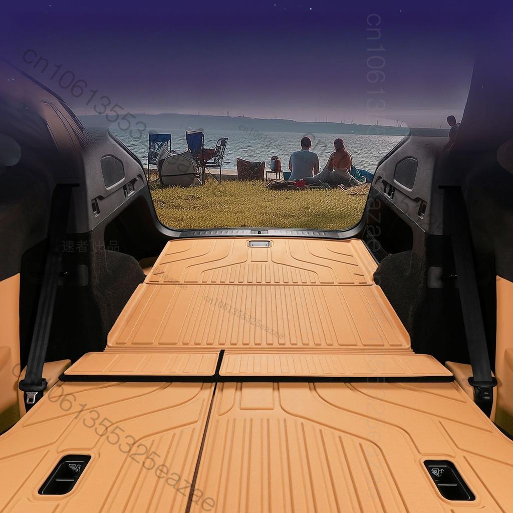 For Geely Galaxy Starship 7 EM-i 2025 2026 Rear Seat Backrest Protective Pad Trunk Mat Anti-Kick Pad Car Interior Accessories