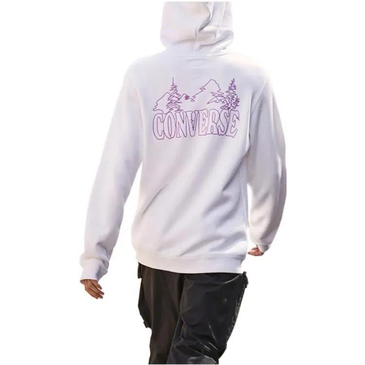 Converse Sweatshirt Men's White (Unisex) Sweatshirts 10025050 A02