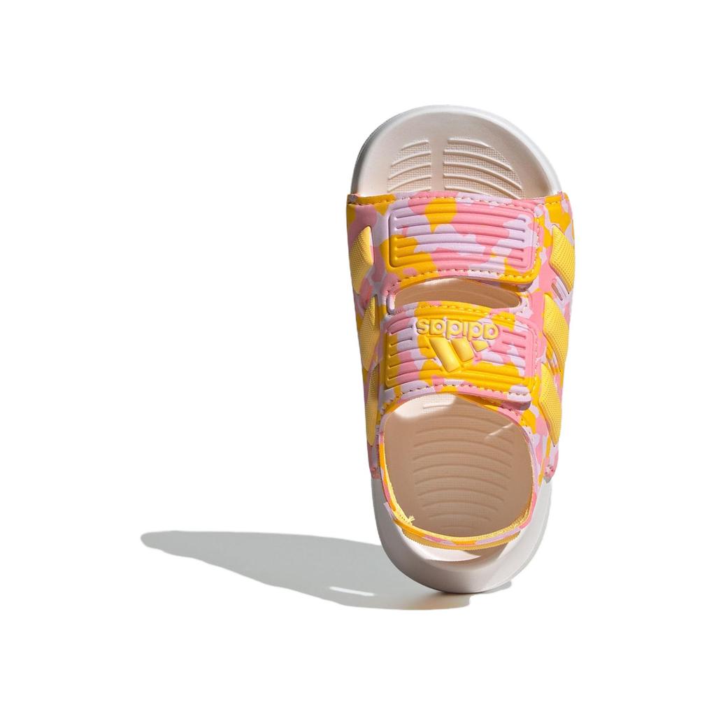 Adidas Altaswim 2.0 Comfortable Casual Non-Slip Durable Low-Top Walking Shoes Baby Shoes Yellow Pink White IE8273