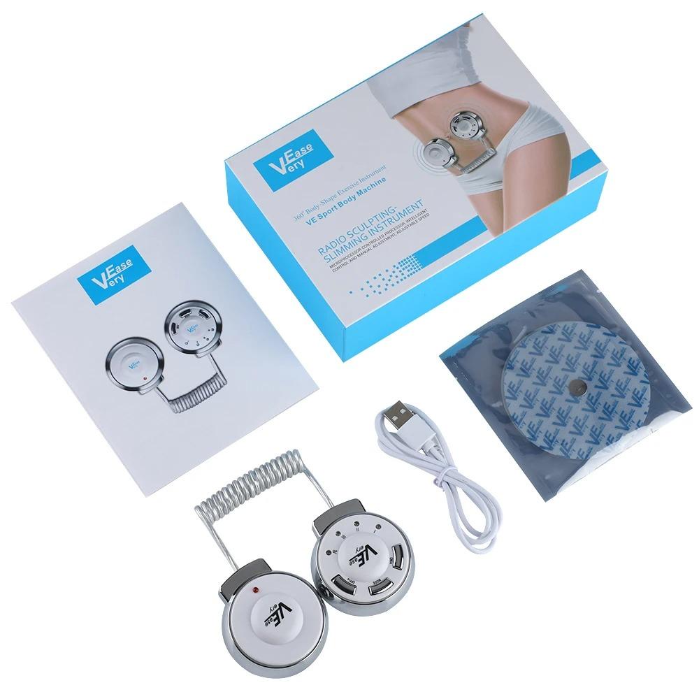 VE Sports Body Apparatus Shaping Slimming Fitness Body Machine Beauty Massage For Fitness Lose Weight Loss Fat Burning Pads