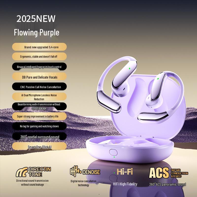 AI Smart Bluetooth Earbuds: Wireless Sports Earphones with Air Conduction & Long Battery Life