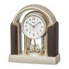 Seiko Funkuhr Tischuhr Braun Metallic 281x250x126mm BY244G