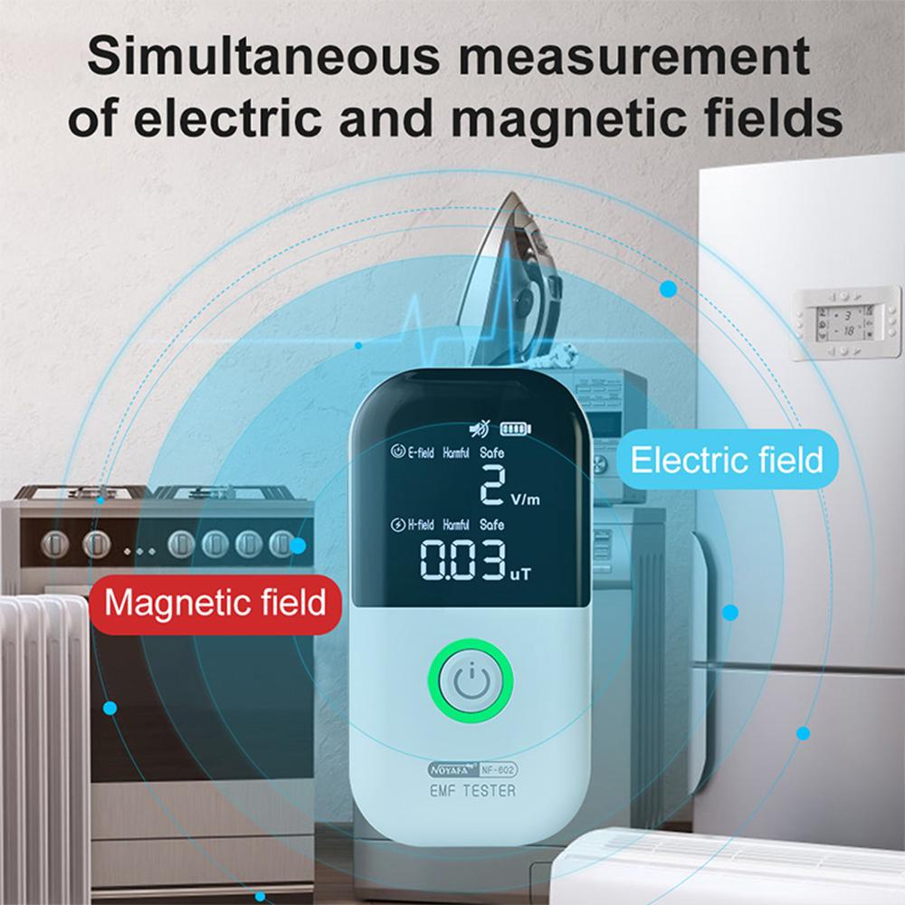 

NOYAFA NF 602 Handheld Radiation Detector Geiger Counter Meter Electromagnetic Radiation Tester Dosimeter