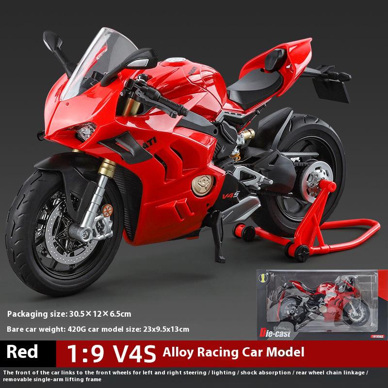 

1:9 alloy motorcycle model, exquisite desktop ornament, the best collectible for motorcycle enthusiasts, Halloween gift