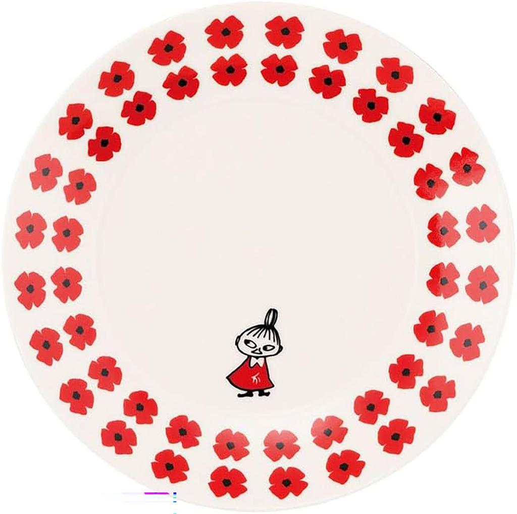 Yamaka Shoten Moomin Dinner 19 X 2 Little My Perfect for "Kukat" Plate, Diameter Approx. Cm, Design, Women, Birthdays, Gifts, Tableware, Accessories,