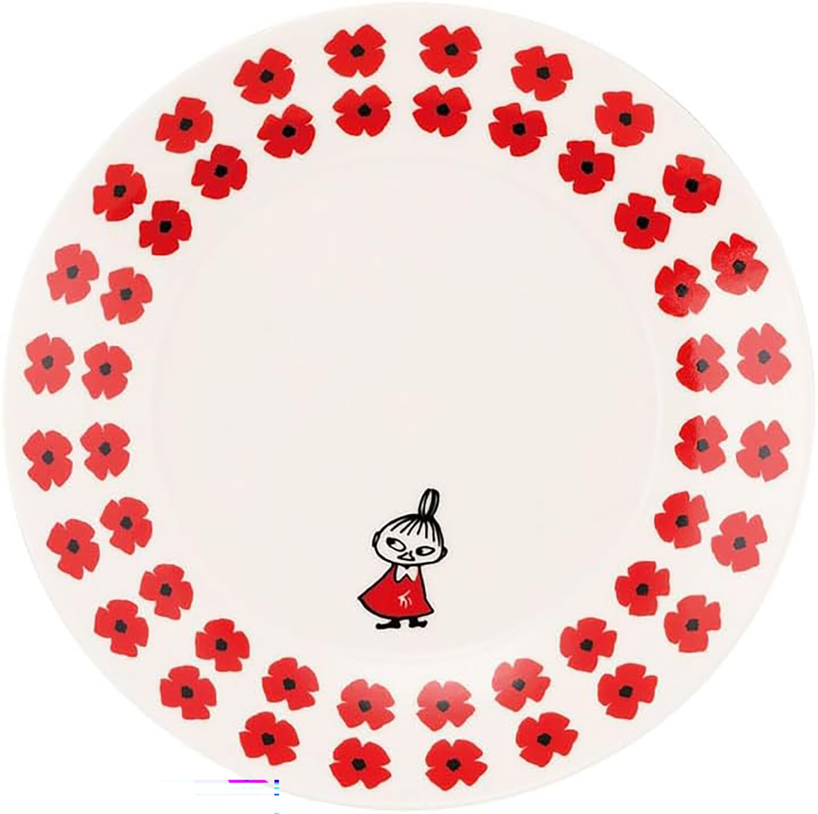 

Yamaka Shoten Moomin Dinner 19 x 2 Little My Perfect for Kukat Plate, Diameter Approx. cm, Design, Women, Birthdays, Gifts, Tableware, Accessories,