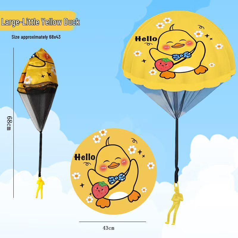 Douyin Kids' Parachute Outdoor Toy: Hand-Thrown Park Game for Parent-Child Fun