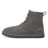 Harkley Fleece Lined Snow Boots Gray 1016472-CHRC