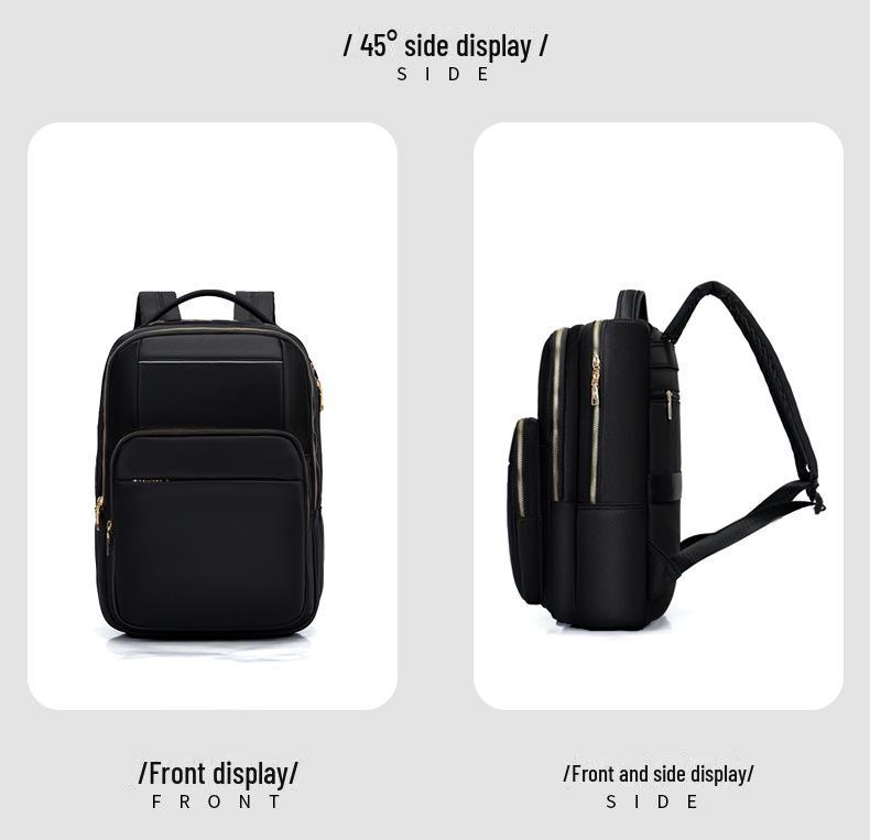 Leichter Pendlerrucksack aus Oxford-Stoff für Damen – vielseitige Reisetasche mit großem Fassungsvermögen