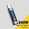 240 W USB C ადაპტერი ტიპი C to USB C 3.0 2.0 OTG კონექტორი ციფრული ეკრანის მონაცემთა ადაპტერი 100 W Macbook Pro Air Samsung-ისთვის