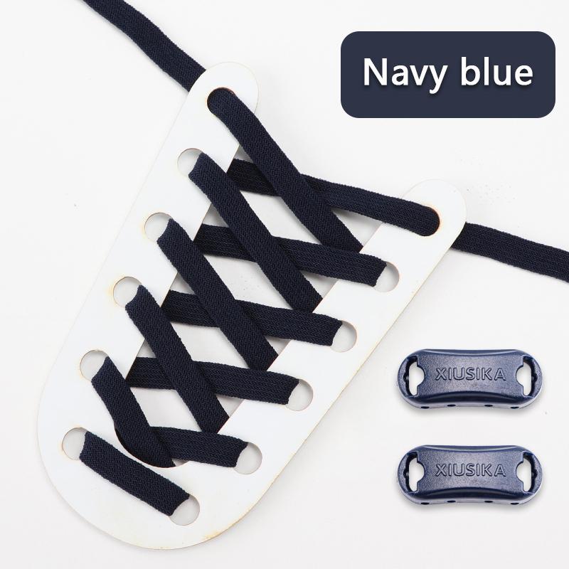 No Tie Elastic Flat Shoelaces for Kids Adults Adjustable Tieless Shoe Lace Without Ties Shoelace for Sneakers Stretch Shoestring
