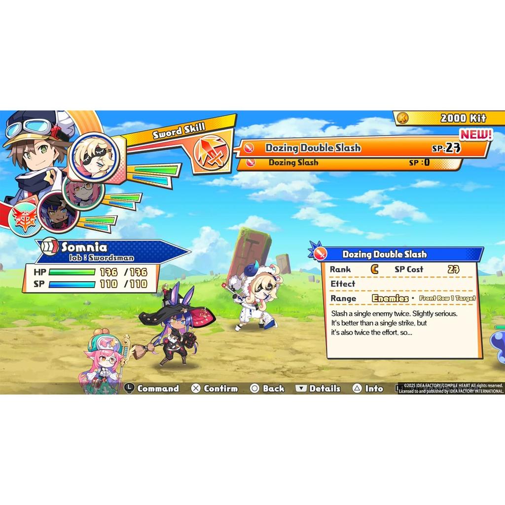 Idea Factory Calamity Angels: Special Delivery for PlayStation 4 PS4 Action RPG Video Game