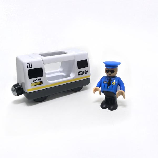 W2 Rlectric Car Harmonious Train Compartment Magnet Link Compatible Wood Track Compatible with All Type 1:64