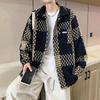 Trendy Men's French Plaid Jacket for Spring/Autumn 2025 - Loose, Casual, Versatile and Stylish for All Sizes