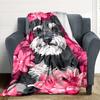 1pc Dog Print Soft & Warm Polyester Knit Blanket, Digital Printed, All-Season Throw for Napping, Traveling, Sofa Yy250906039