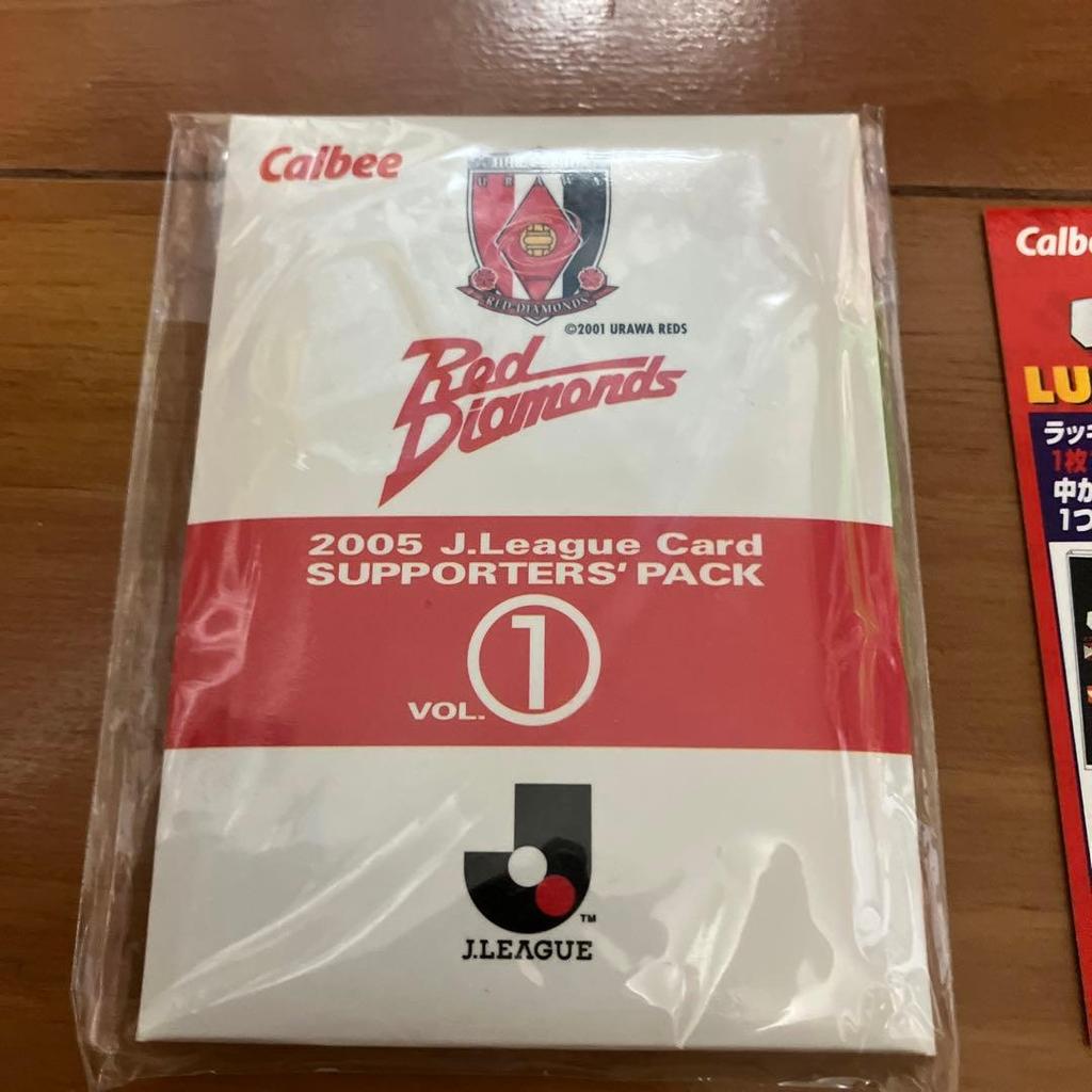 [USED] J.League Chips Lucky Card Bonus Card Pack Urawa Reds