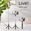 Multifunction Bluetooth Selfie Stick with Portable Live Broadcast Stand