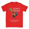 Don' Shoot Game Arc Raiders Rooster  T-Shirts Men  Vintage Cotton Tees Round Neck Short Sleeve T Shirts Adult Clothing