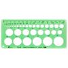 Shinwa Sokutei Template Circle Ruler Small 66003