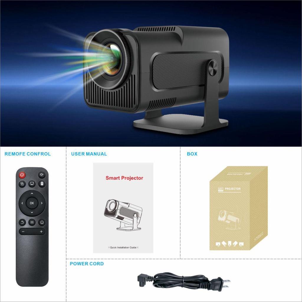 Ultra HD HY320mini Projector with Android 11