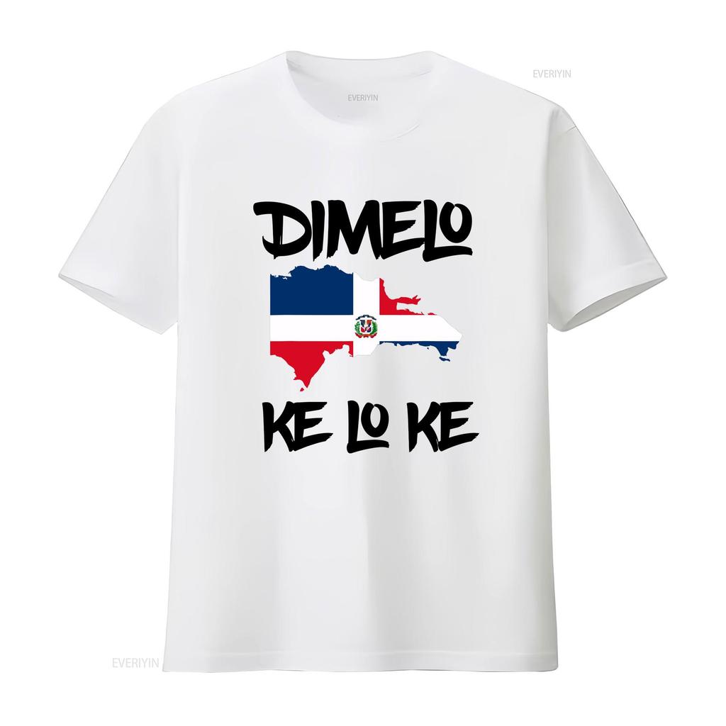 Dimelo Ke Lo Dominican Republic shirt for men Woman kids T vintage Washed Comfortable Top For Everyday Wear Breathable
