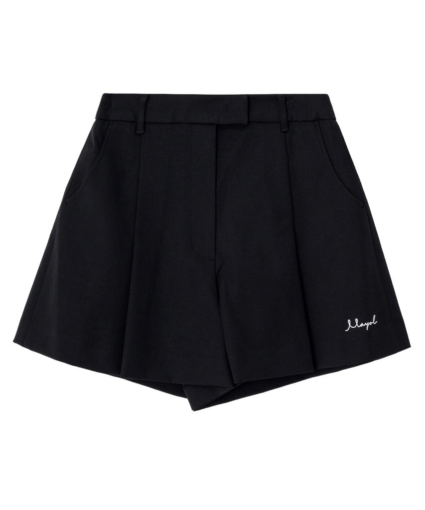 MAYOL Pleated Pants_Black