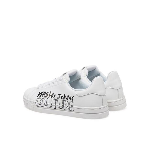 Мужские кроссовки Versace Jeans Couture 78ya3skc белые