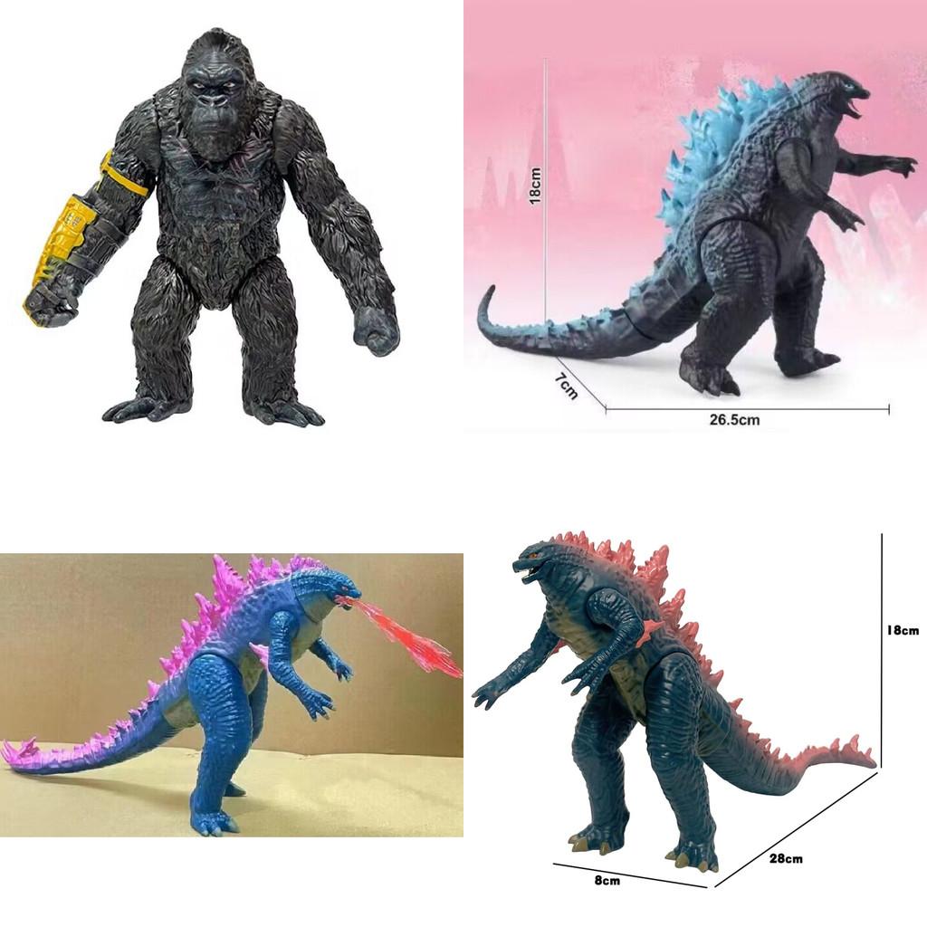 Exciting Godzilla Vs Kong 2 Empire Rise Evolutionary Two-in-one Action Figure Toy For Kids