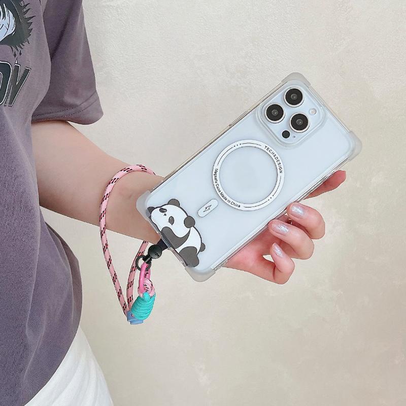 1PC Non-Woven Cartoon Lanyard Spacer 360 Degree Rotation Lanyard Clip Waterproof Multi-Style