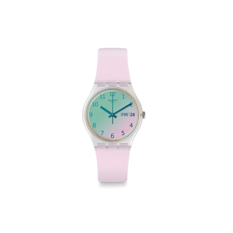Swatch Quartz Movement Dual Date Laser