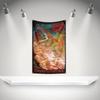 M-Morbids Angel Flag Rock Music Band Banner HD Printing Tapestry Exhibition, Music Band Fans, Garage Decor