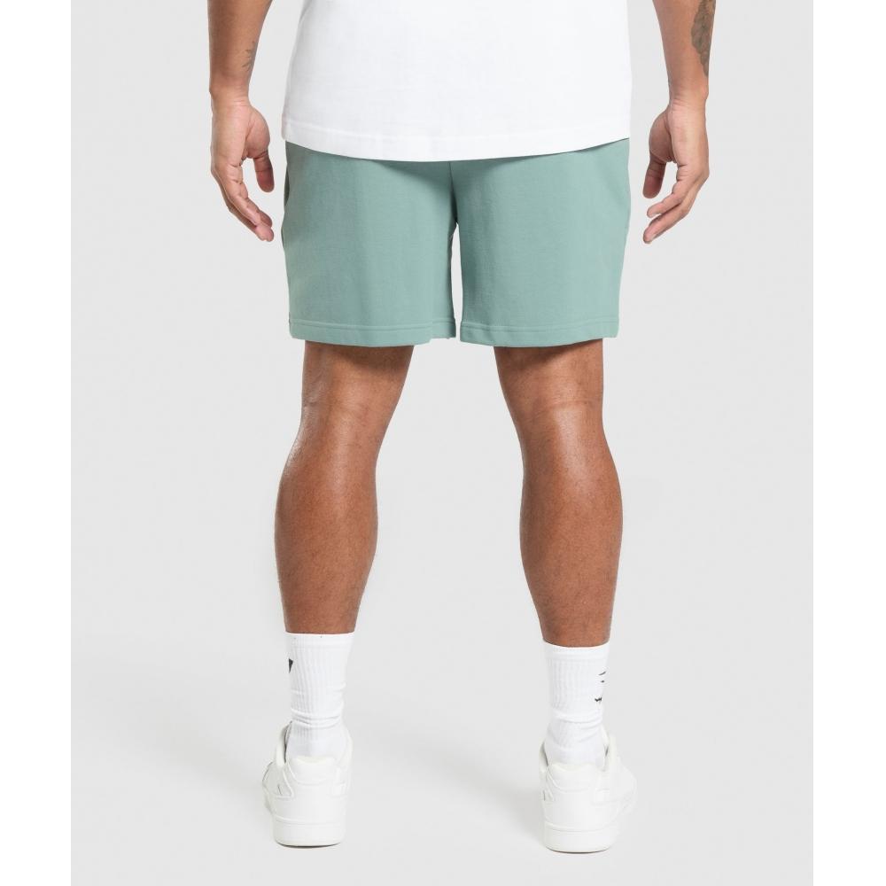 Gymshark Rest Day Essentials Shorts Celeste Blue A2b1o Udbp