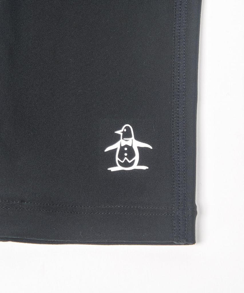 Munsingwear Sunscreen Penguin Golf Size BK00 Women's Leggings, MG5SUD31L, Sweat-Wicking, Quick-Drying, Cooling, Stretch, Heat-Shielding, Leggings, L,