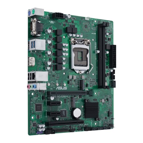 ASUS Pro-H510M-CT/CSM LGA1200 (Intel 10. a 11. gen) Komerční základní deska mATX (PCIe 4.0, 1 LAN, přední panel USB 3.2, Intel vPro, DP, TPM IC Onboar