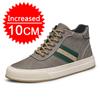 Pánské boty na zvětšení výšky o 6 cm, tenisky, pánská sportovní obuv, volnočasové boty, boty na skrytém podpatku, velikost 38-44