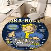1pc NUKA-BOMBS Fallout1 Design Printed Area Round Carpet for Bedroom Living Room Home Decor Rugs Mat Non Slip Mat Rug for Bedside