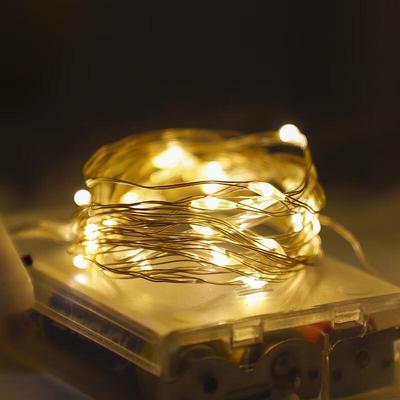 NuFeng 100 LED Warm White String Lights