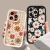 Sonnenblumen-Mode-Design Handyhülle iPhone 15 Pro Max 11 12 13 16 14 Plus Silikon Stoßfeste Hülle Linsenschutzschale