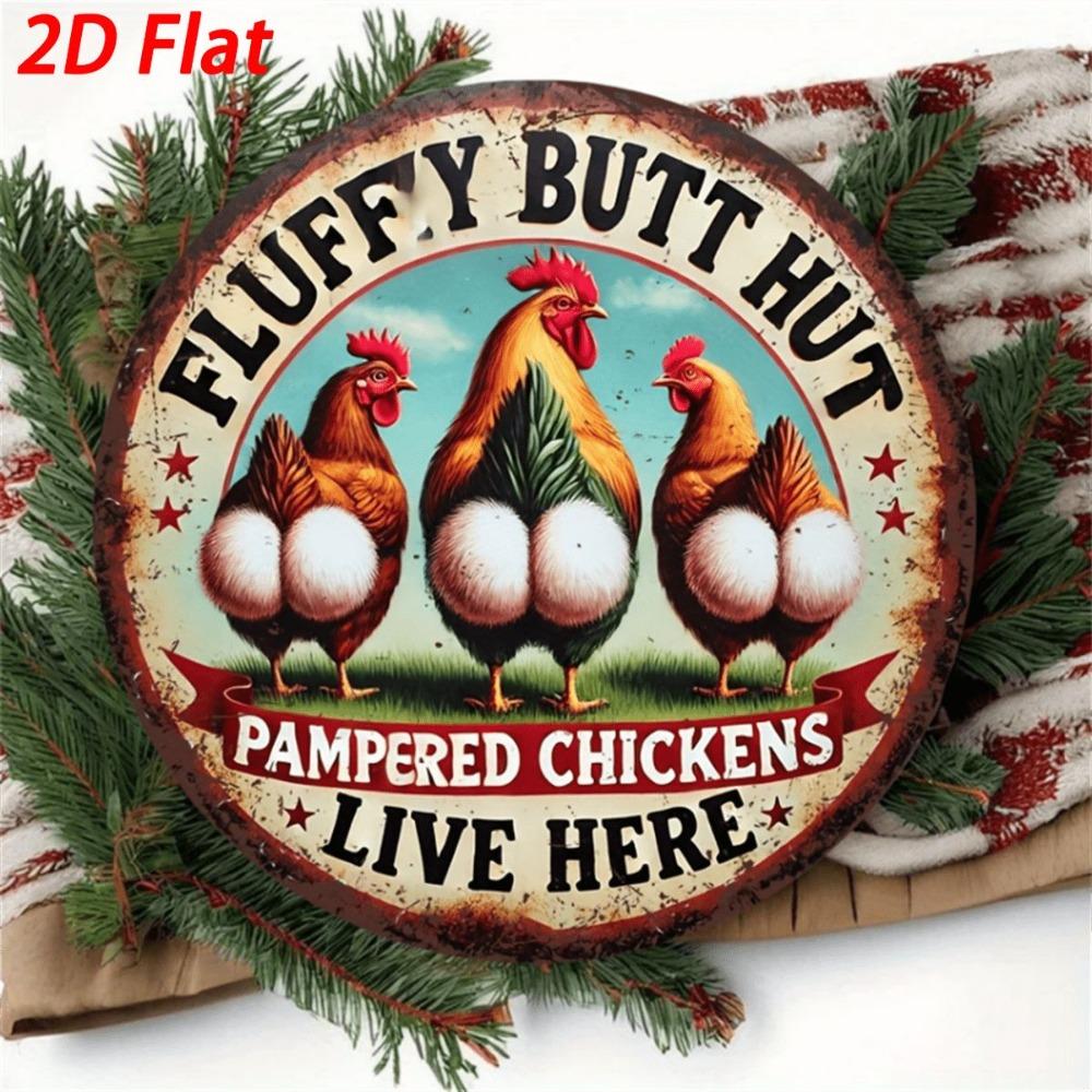 Vintage Tin Sign Wall Decor Retro Metal Plaque Home Art