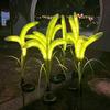 Solar-Fuchsschwanzlicht LED-Fuchsschwanzgras Solarbetriebene Gartenleuchte Dekorative leuchtende Fuchsschwanzpflanze für Außenbereich Hof Terrasse Rasen