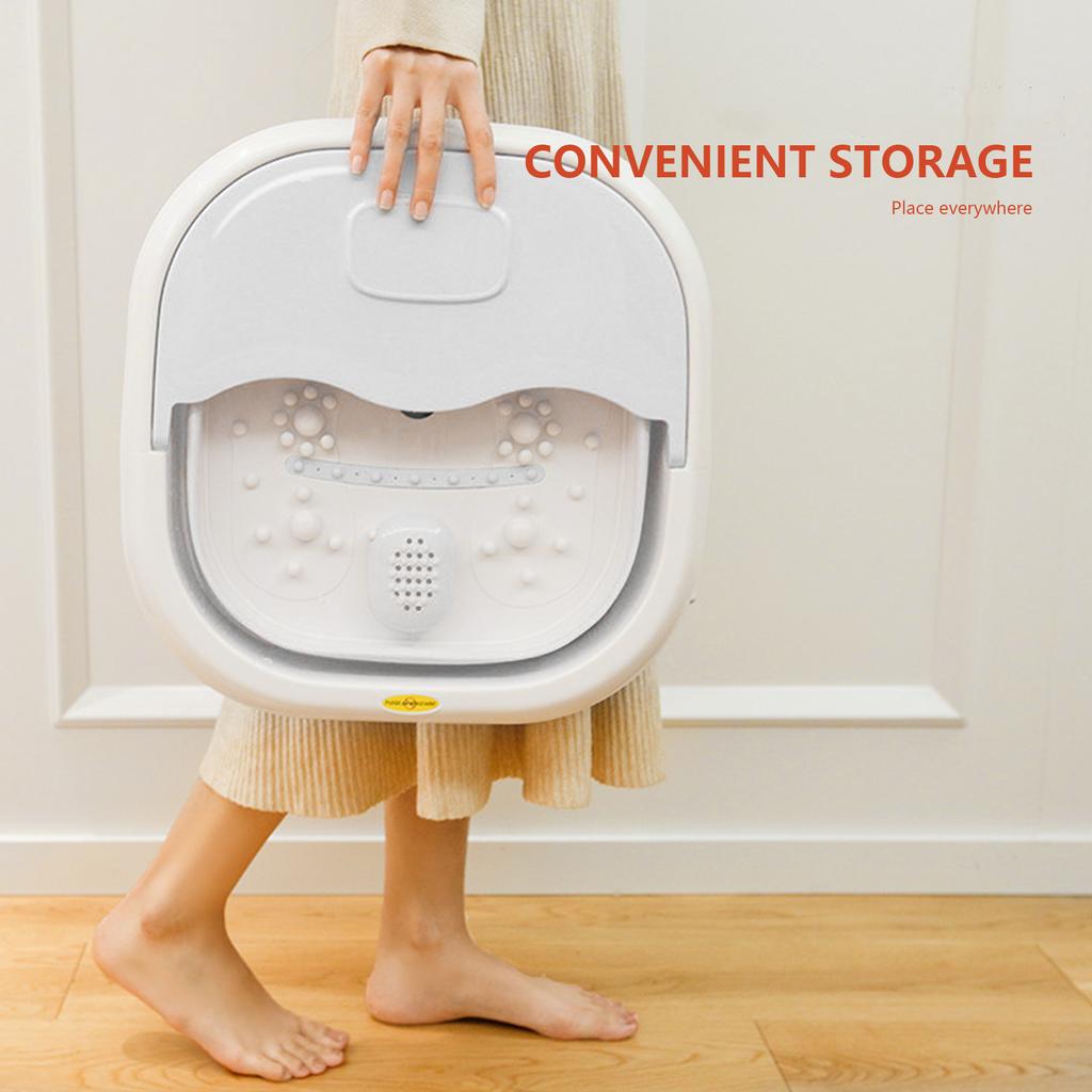 Foot Spa Bath Electric Massager Folding Constant Temperature Pedicure Tub