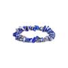 Elastic Bracelet with Pearl Chips In Lapis Lazuli Lazulis - 50mm