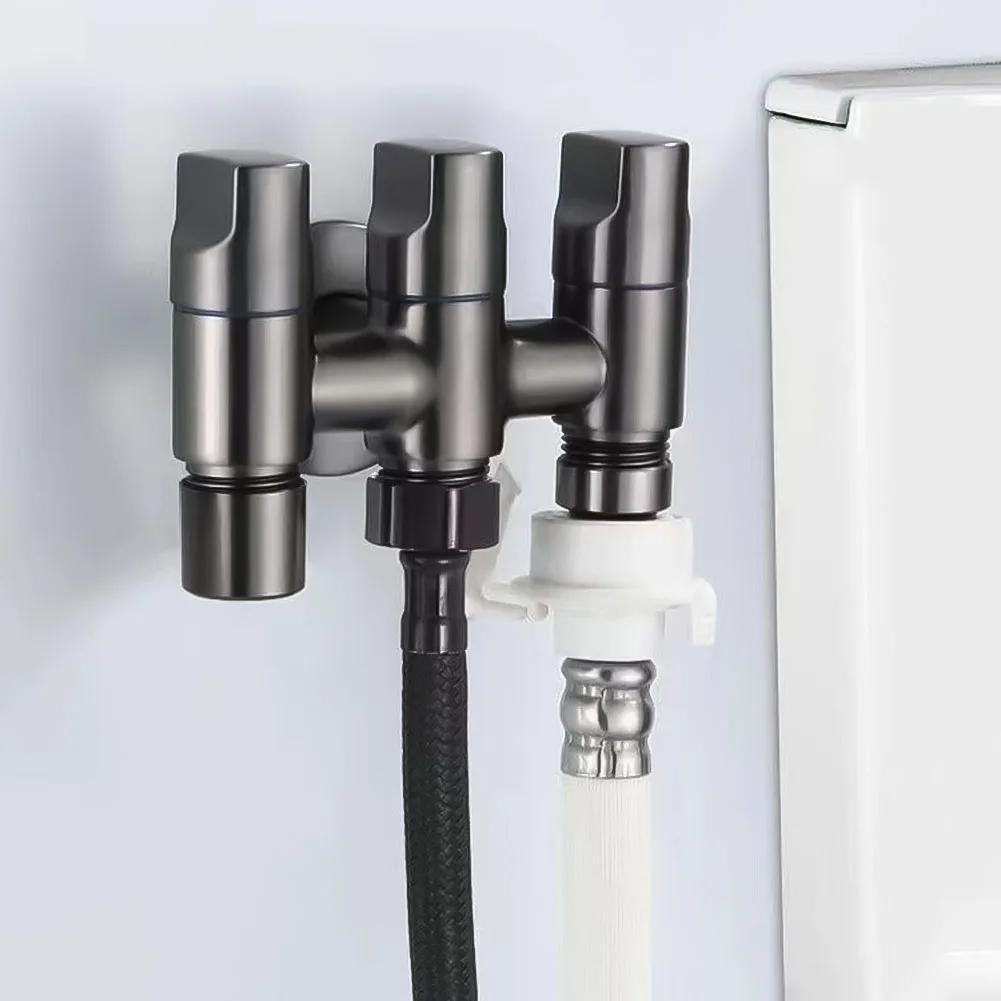 3 Ways Angle Valve Advanced Technology For Stable Water Flow Control With The Three Ways Multifunctional Diverter Valve 3/4''