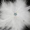 Wedding Party Home Christmas Decoration Christmas Pendant Feather Wing Hanging Feather Star Bauble