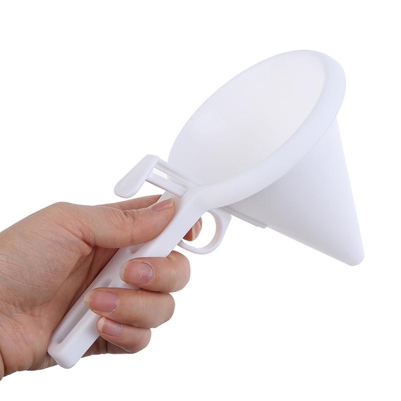 1Pc Chocolate Candy Icing Funnel Mold Pancake Cream Batter Dispenser Cake Tool