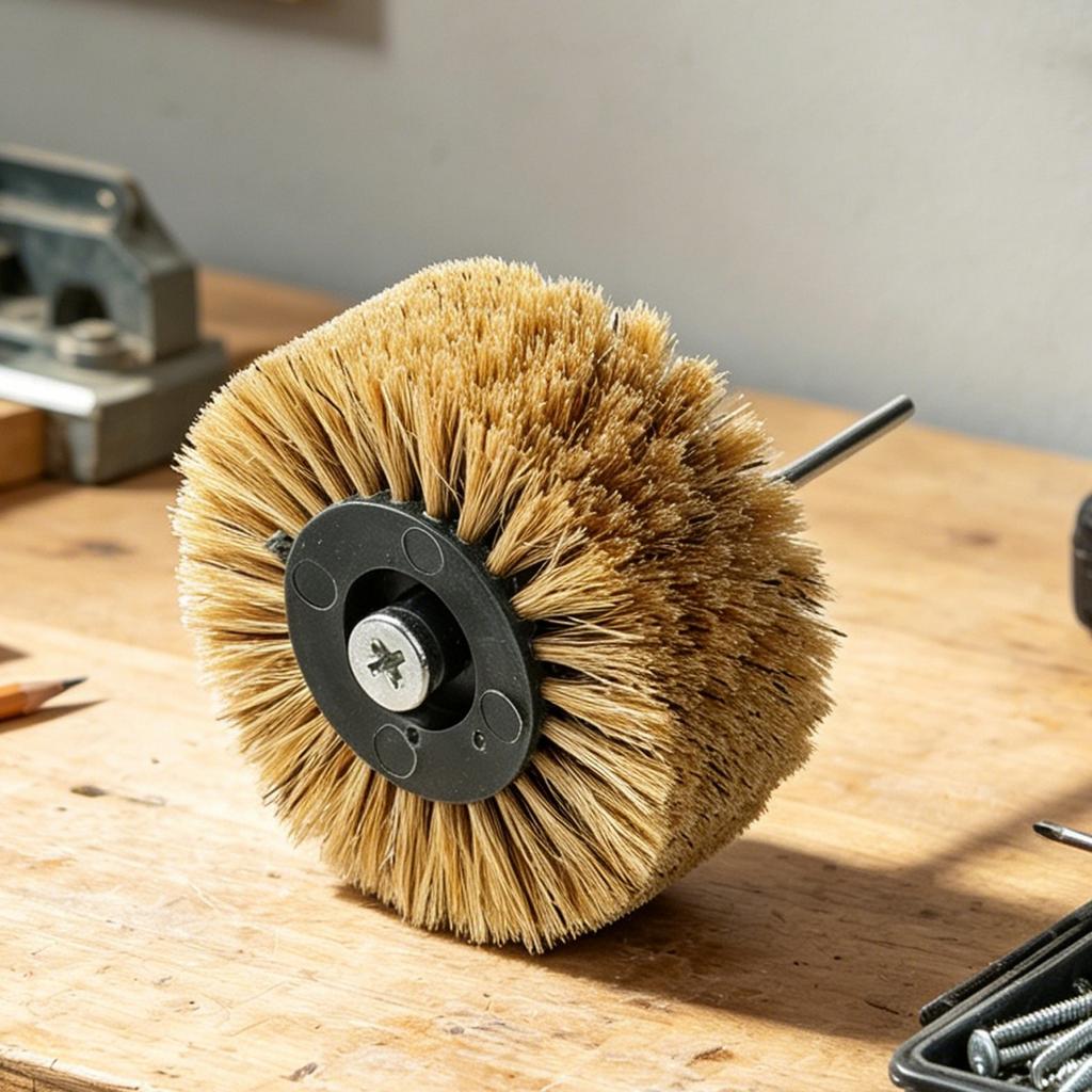 Abrasion Resistance Cleaning Wheel Horsehair Brush Polishing Brush