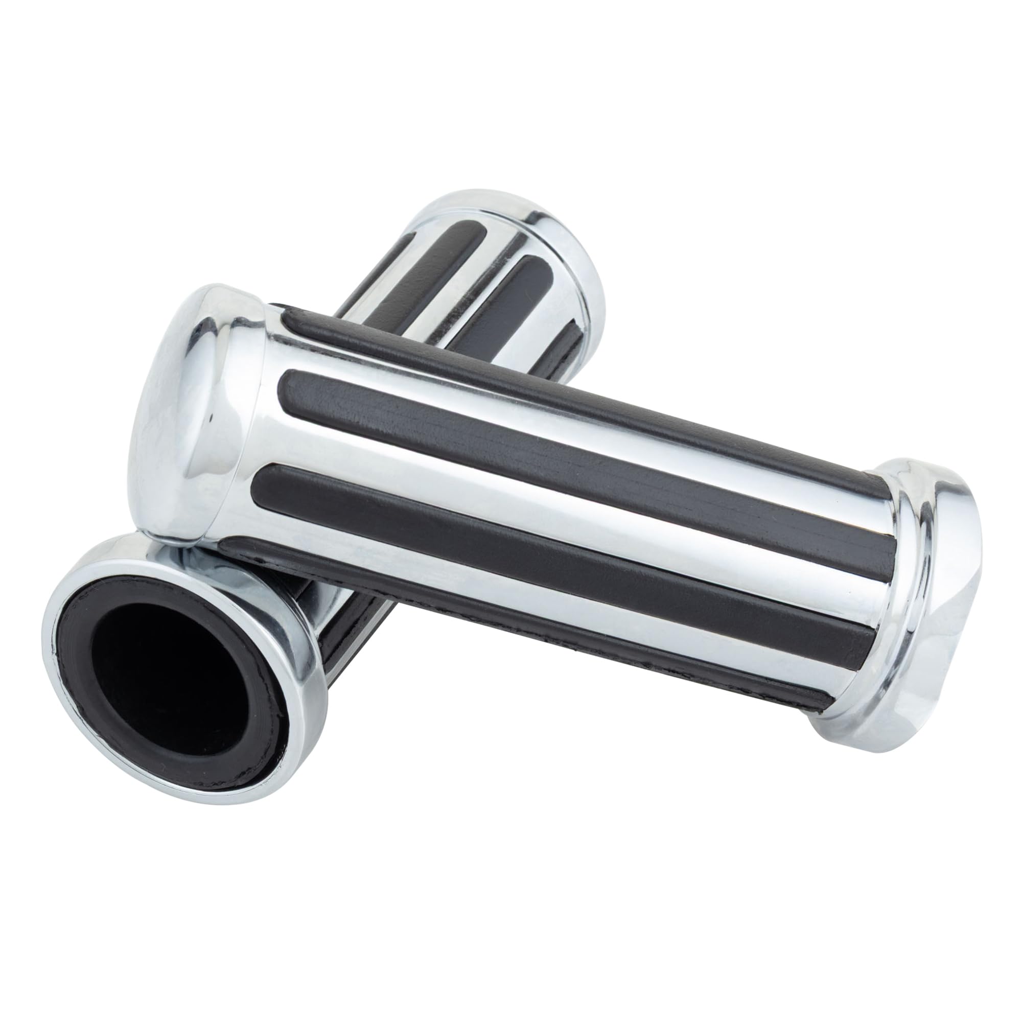 

Kijima 201-635 Motorcycle Parts Aluminum Cover Grip Rail Type L131 Compatible with 1.0 inches (25.4 mm) Non-Penetrating Universal Plated/Black φ25.4/131mm чёрный