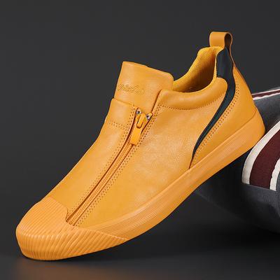 Nowe buty Obuwie męskie Modne buty Jesień Podwójny zamek Obuwie codzienne Męskie buty planszowe Wszechstronny trend