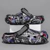 Summer Men Slippers Camouflage Platform Outdoor Clogs Shoe Women Beach Sandals Male Soft EVA Indoor Home Slides Big Size 46 47